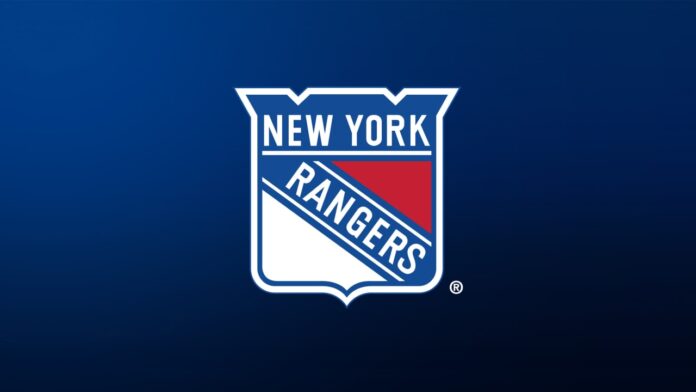 New York Rangers logo as Alexis Lafrenière approaches the September 15, 2026 CBA extension deadline