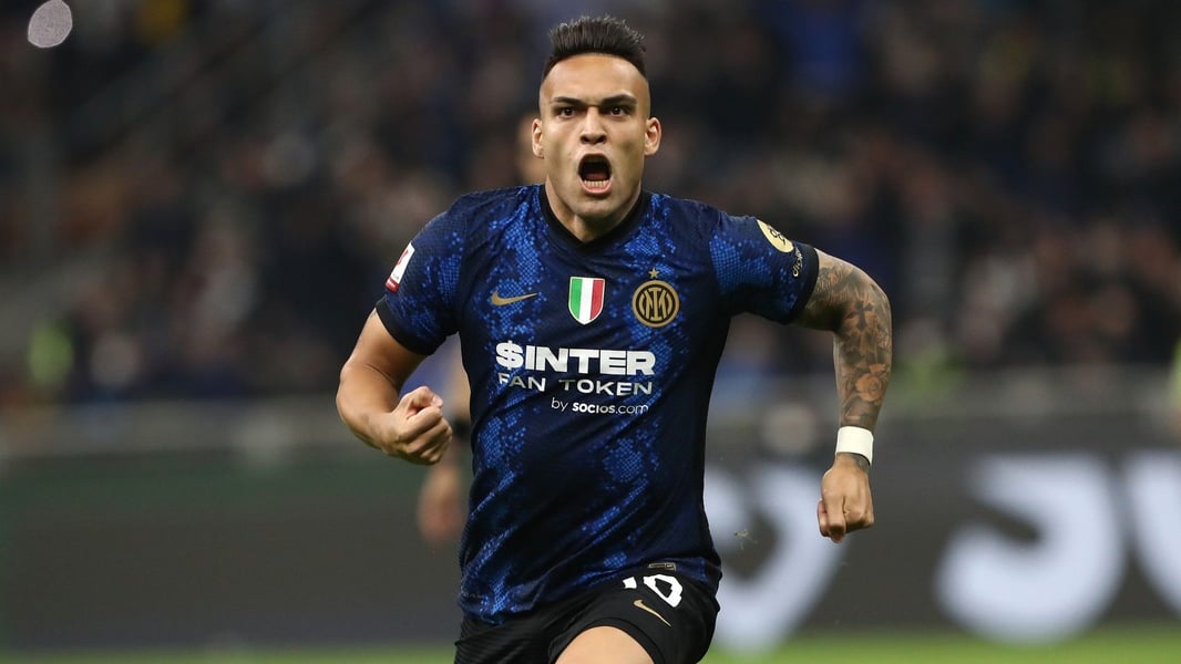 Lautaro Martinez in action for Inter Milan as Arsenal's deadline-day bid was rejected
