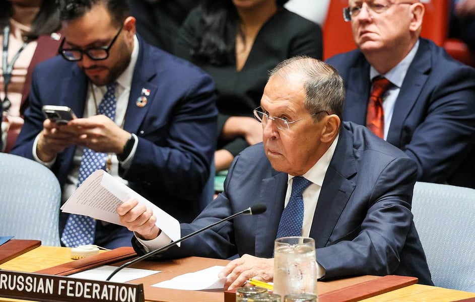 Sergey Lavrov at the UN General Assembly September 2026