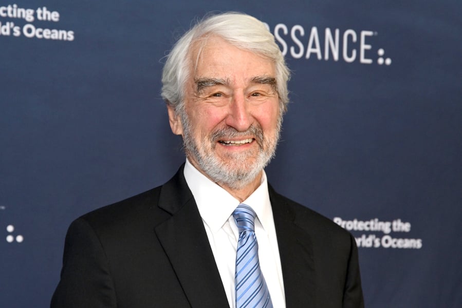 Sam Waterston as former President Thomas Barnes in NBC's Line of Fire