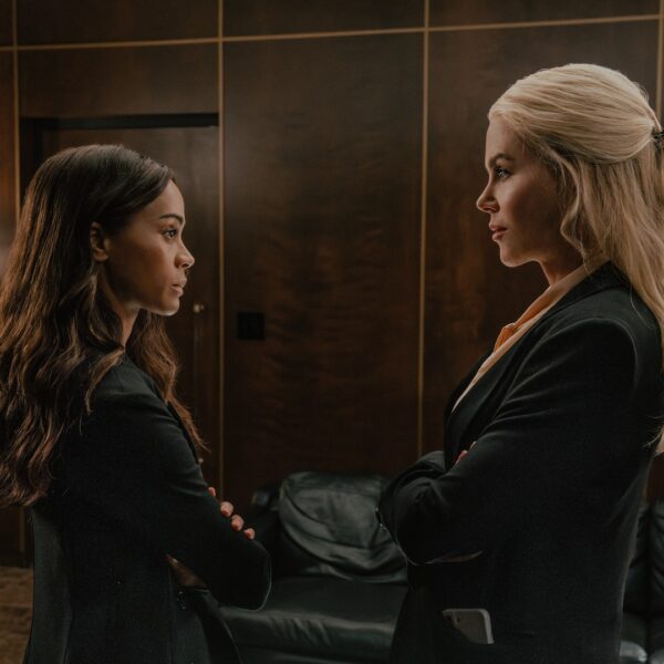 Lioness Season 3 promotional image featuring Zoe Saldana on Paramount+
