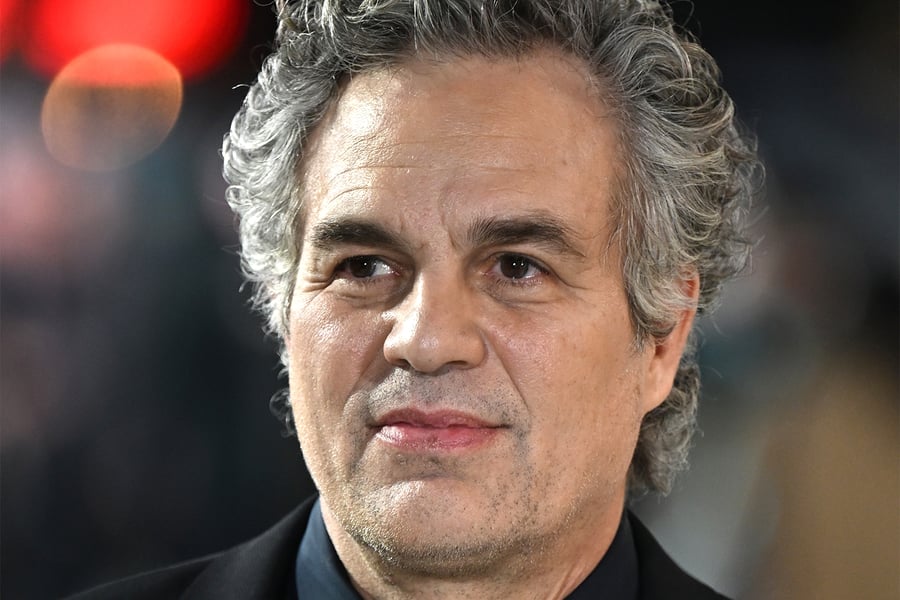 Mark Ruffalo at a European film premiere as 180 Jewish artists defend him against Paramount's antisemitism accusation