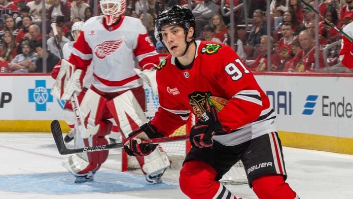 Matvei Michkov skating for the Philadelphia Flyers