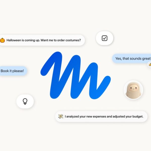 Meta Muse personal AI agent interface showing task management across email, calendar and payments