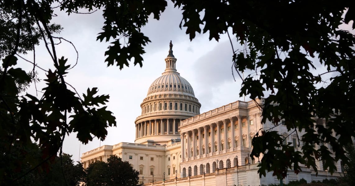 Voters and campaign signs in a 2026 midterm election battleground House district