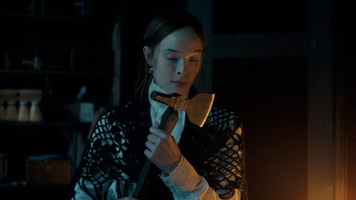 Ella Beatty as Lizzie Borden in Monster: The Lizzie Borden Story on Netflix September 17 2026