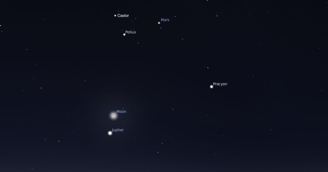 Moon phase today September 8 2026 waning crescent in Leo 8 percent illumination conjunct Jupiter