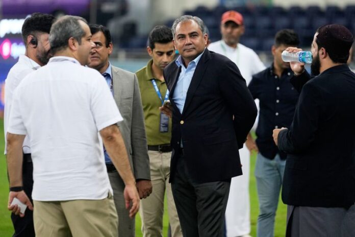 Cricket: Mohsin Naqvi at the ACC as India Women's Asia Cup trophy dispute continues