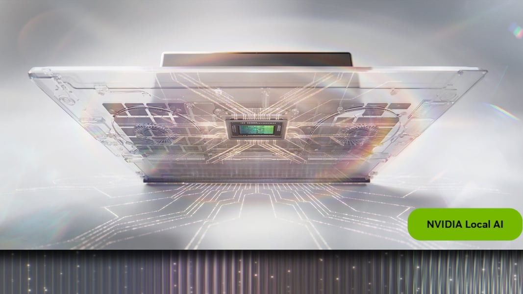 Nvidia PAIR Personal AI Router distributing AI inference across home network devices at IFA 2026