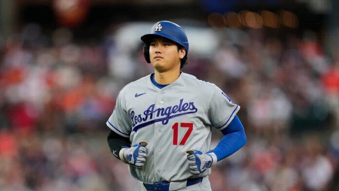 Shohei Ohtani at bat for the Los Angeles Dodgers during the 2026 MLB season