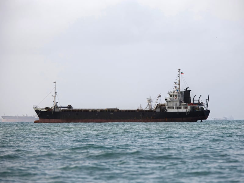 Oil tanker navigating the Strait of Hormuz amid Iran nuclear talks September 2026