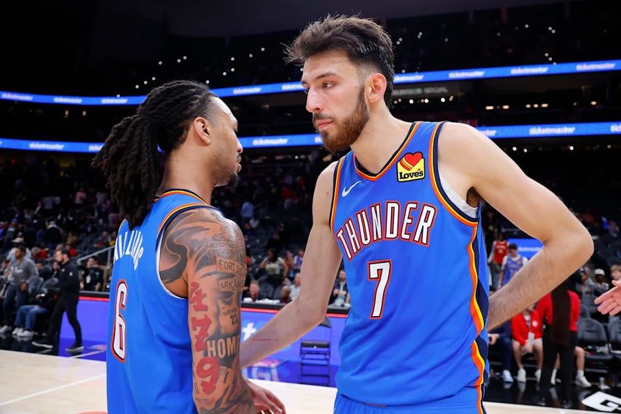 Oklahoma City Thunder players gather for offseason workouts in Dallas