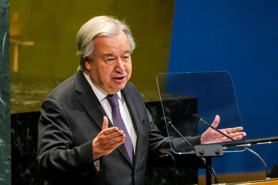 UN Secretary-General António Guterres calls for Security Council reform at the 81st UN General Assembly, September 2026