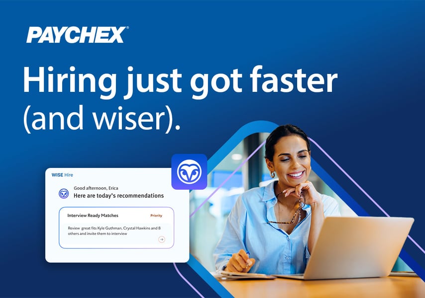 Paychex WISE Hire agentic AI recruiting solution launched September 23 2026 as part of Q1 fiscal 2027 earnings announcement