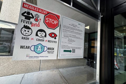 Health workers administering measles vaccines during Pennsylvania outbreak as CDC death count dispute continues