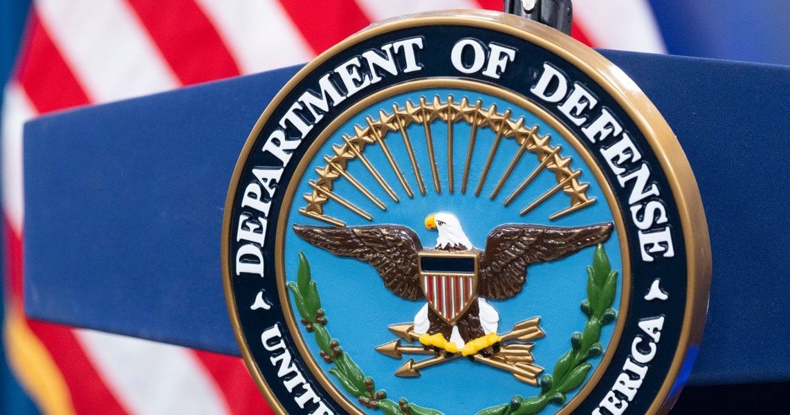 The Pentagon building, headquarters of the US Department of War