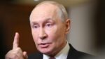 Vladimir Putin speaking at BRICS summit press conference in New Delhi
