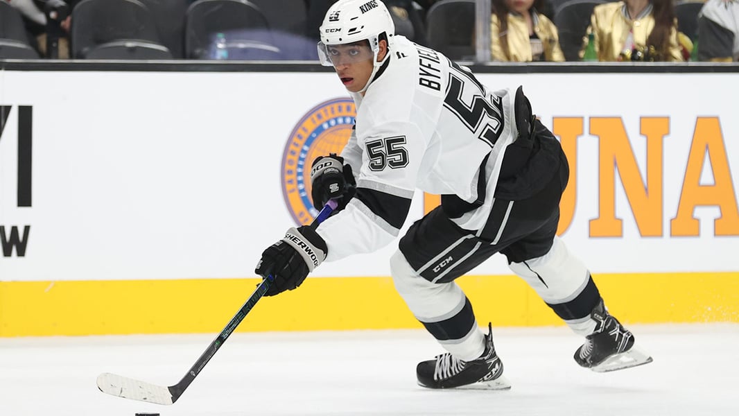 Quinton Byfield Los Angeles Kings center NHL 2026 action