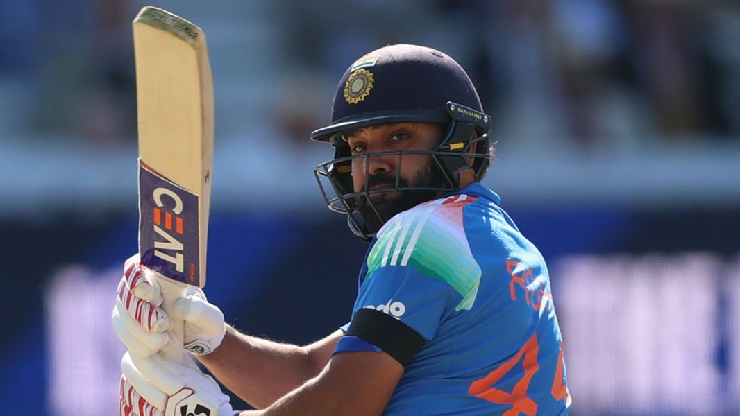 Rohit Sharma playing for India during the ODI series against England at Lord's Cricket Ground in July 2026