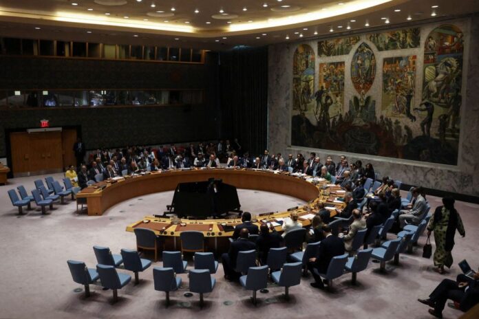 UN Security Council chamber during vote on Iran 1737 sanctions panel September 2026