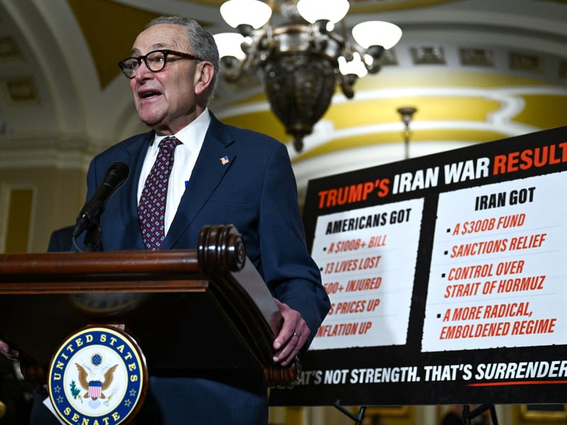 U.S. Senate chamber during the NDAA procedural vote blocked by Democrats over Iran war and Israel provisions