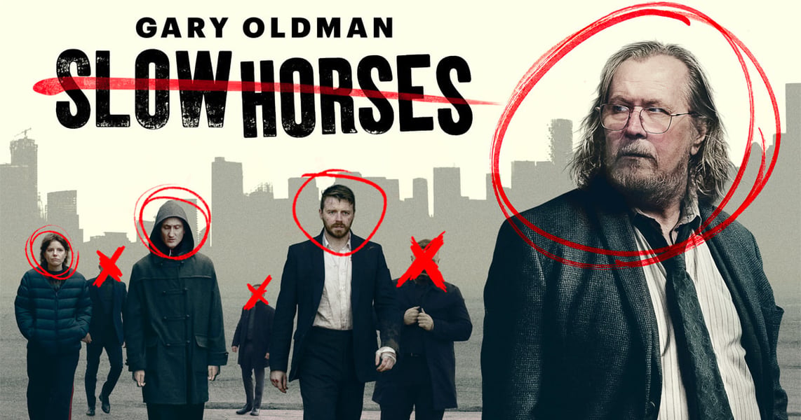 Slow Horses Season 6 cast in official Apple TV+ trailer image, premiering at TIFF 2026