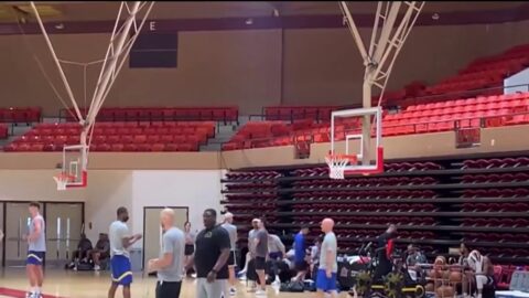 Stephen Curry Golden State Warriors Hawaii training camp Oahu preseason 2026