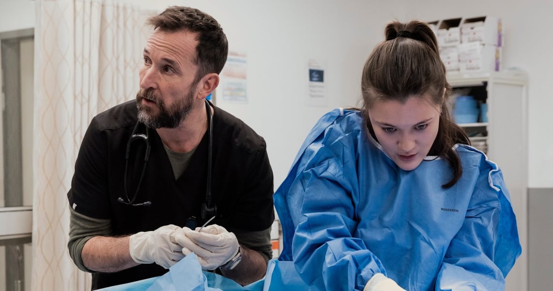 Noah Wyle and cast of The Pitt, the HBO drama leading the 2026 Emmy nominations with 25 noms