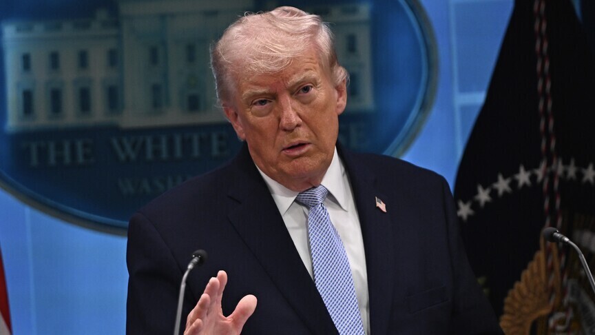 Donald Trump announces US strikes on IRGC targets near the Strait of Hormuz September 2026