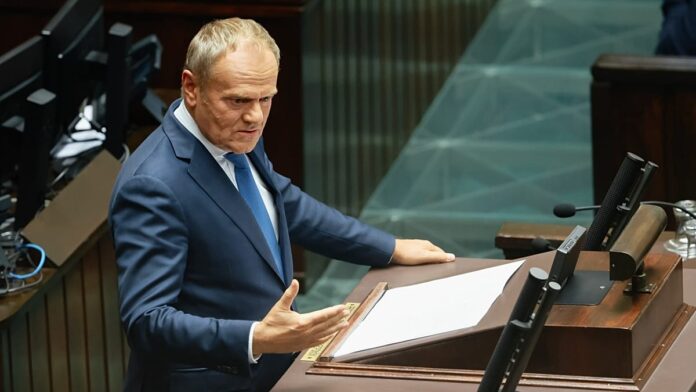 Poland PM Donald Tusk warns Russia has a documented plan for accidental drone strikes on NATO states