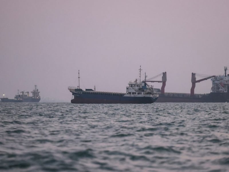Oil tanker in the Strait of Hormuz amid US-Iran war as oil prices near $100 per barrel