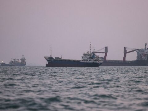 Oil tanker in the Strait of Hormuz amid US-Iran war as oil prices near $100 per barrel
