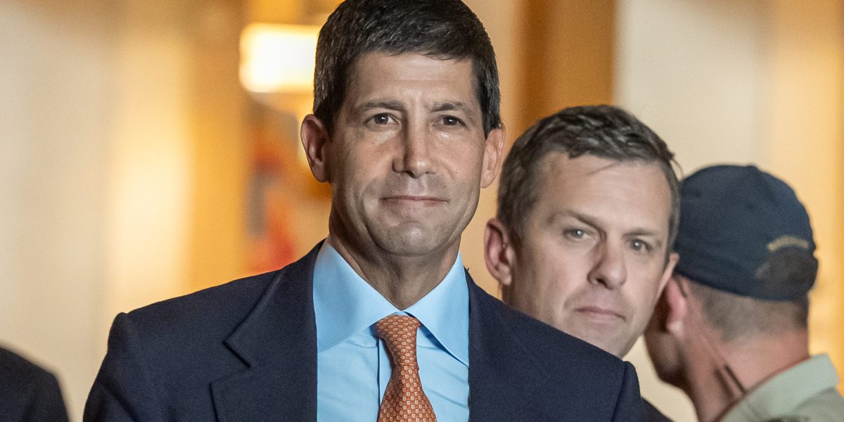 Federal Reserve Chair Kevin Warsh delivers his keynote address at the Jackson Hole economic symposium in August 2026