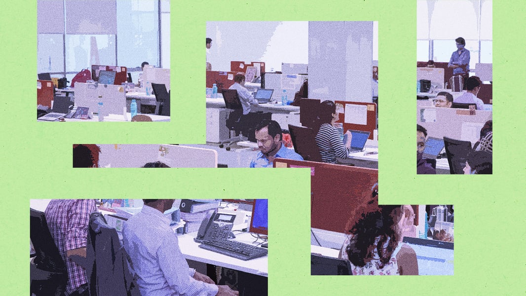 Indian IT professionals at work — Wipro's AI-led transformation strategy drives large deal wins in Q1 FY27