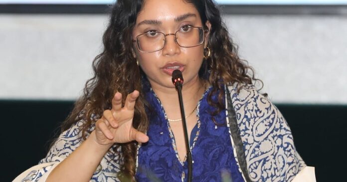 Zaima Rahman, daughter of Bangladesh Prime Minister Tarique Rahman, now a UNGA legal officer