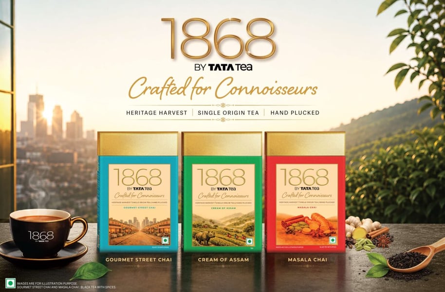 1868 by Tata Tea invites India to discover what exceptional tea can taste like
