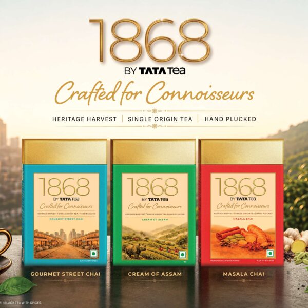 1868 by Tata Tea invites India to discover what exceptional tea can taste like