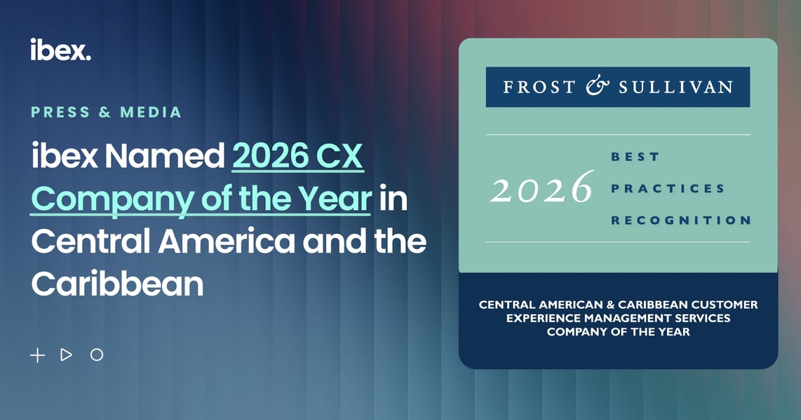 ibex named 2026 CX Company of the Year