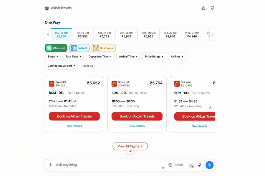 Akbar Travels Integrates with ChatGPT for AI-Powered Travel Planning