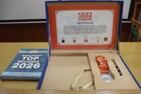 Cadila Pharmaceuticals Earns Asia Book of Records Recognition for Nationwide Doctor Engagement Initiative