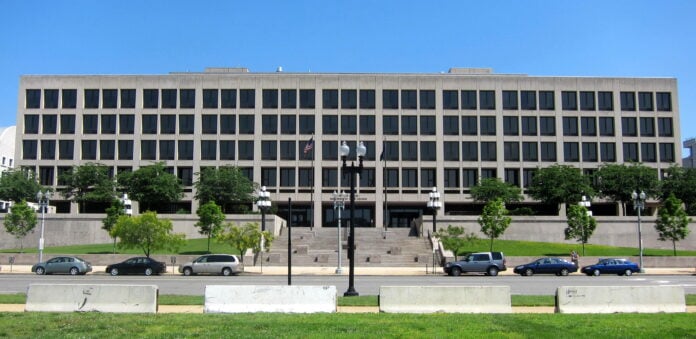 The Frances Perkins Building in Washington, D.C., headquarters of the US Department of Labor