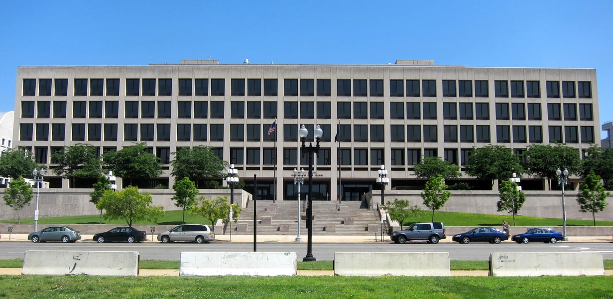 The Frances Perkins Building in Washington, D.C., headquarters of the US Department of Labor