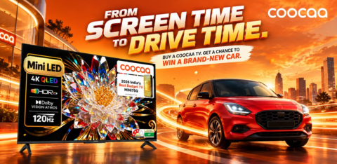 From Screen Time to Drive Time: Coocaa TV Launches Festive Campaign, Giving Customers a Chance to Win a Brand-New Car