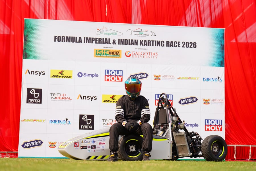Galgotias University Hosts Formula Imperial & Indian Karting Race 2026 with 40 Teams from 14 States