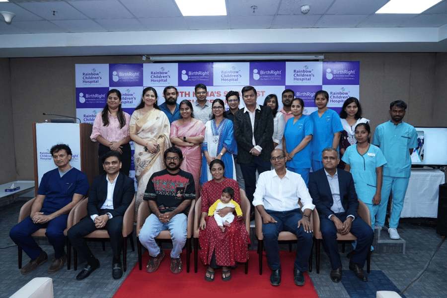 Historic Milestone at Rainbow Children’s Hospital: South India’s Smallest Baby Successfully Receives Liver Transplant