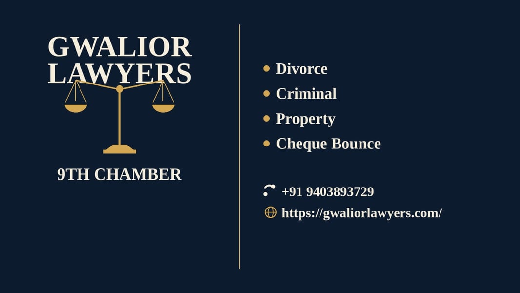 How to Find the Best Property Lawyers & Retired Judges in Gwalior