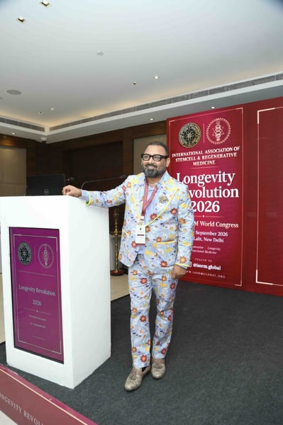 Prabhu Chandra Mishra Convenes Longevity Revolution 2026 in New Delhi, Bringing 91 Faculty Together to Advance India's Focus on Healthy Ageing and Regenerative Science