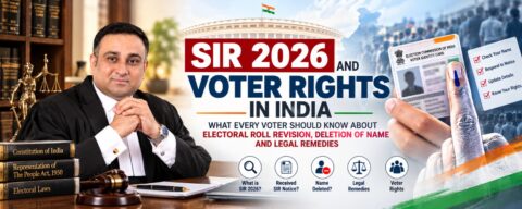 SIR 2026 and Voter Rights in India: What Every Voter Should Know About Electoral Roll Revision, Deletion of Name and Legal Remedies