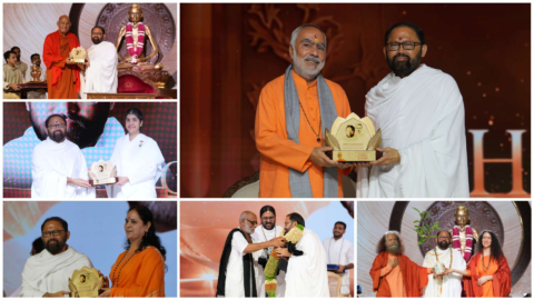 Seven Spiritual Voices, One Stage: Saints Honour Pujya Gurudevshri Rakeshji at 60