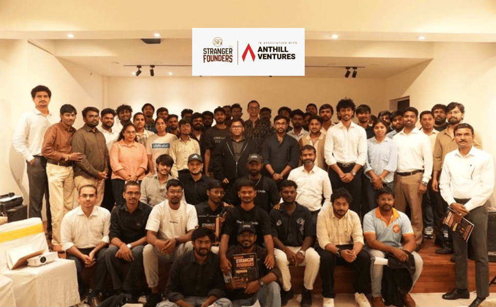 Stranger Founders: ‘The Funding Game’ Draws 60+ Attendees to Anthill Ventures in Hyderabad